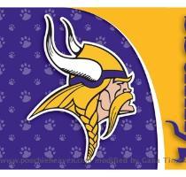 Minnesota Vikings Pet Mat