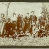 CAB8  Here is a cabinet photo by Russell   Miller of Anadarko  Oklahoma Terr  showing what appears to be a mixed  1890s   family  This documents an interesting cultural