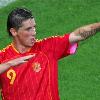 Photo Gallery 19 Jun 2006 A winner s pose Spanish forward Fernando Torres celebrates after scoring the go ahead goal during the opening round Group H World Cup football match between Spain and Tunisia at Stuttgart s