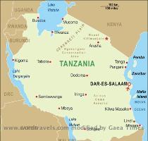 like permission to use this map of Tanzania on your website  We allow free use for most sites  provided you include a link back to this page  and the map image remains hosted by us