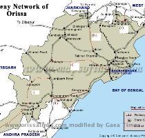 railways just suspends its practice of taking from poor  Orissa  and giving to the rich for only a few years  may be just 3 4 years   The following maps show the above mentioned lines