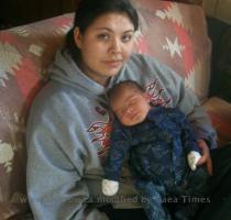 Jenna and her son Anthony Patrick Thomas