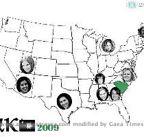 Okay  I totally stole this from Cristi s blog  but how hilarious is this map   We  the ladies of Alpha Kappa Camera are on a retreat in Charleston  South Carolina this week  The map  courtesy of Cristi  is a fun little snapshot of who all is here for our first trip