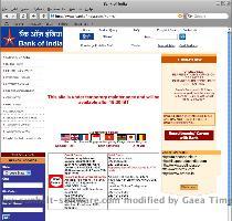 a m  ET  Eckelberry says the Bank of India site is now clean   thanks to the hard work of a number people involved in security and takedown   He offered up this screen shot of the Web site