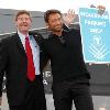 Getty Images 2 months ago TEMPE  AZ   APRIL 27  Tempe Mayor Hugh Hallman  L  presents actor Hugh Jackman with a parking sign at the premiere of  X Men Origins  Wolverine   at the