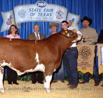 The steer sold for a record price of $85 000