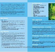 CISSA brochure page 1 CISSA brochure page 1 Inauguration of CISSA
