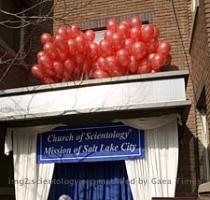 Mayor Rocky Anderson welcomes the Church of Scientology Mission of Salt Lake City at its grand opening this weekend