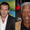 Photos  Getty Images Freeman  Banderas Steal Rocks  Morgan Freeman and Antonio Banderas co star in Code   a Mimi Leder  directed thriller about two jewel thieves  We re gonna go out on a