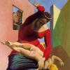 the works of Max Ernst  The images  motifs  movements  indeed  its entire sensibility  were inspired or taken directly from the various works of the German Dada and Surrealist artist