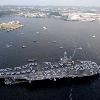 Navy News Service  YOKOSUKA  Japan  Sept  25  2008  Sailors aboard the aircraft carrier USS George Washington  CVN 73  form the phrase  Hajimemashite   which means  Nice to meet you  in