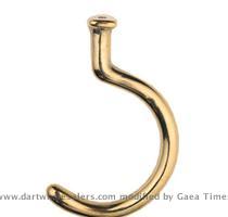 Brass triangle hook