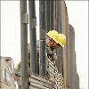 Illegal Immigration Members of the 116th Construction Equipment Support Company of the Utah National Guard extend a wall along the US border with Mexico to prevent illegal immigration a few miles from the border