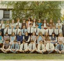 Schooldays  Who the hell are these lot   If you recognise yourself then  please email me at EMAIL I know a few of the people but my memory is like Swiss cheese and 90  of te people I can t remeber  Clue the picture was