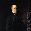 Peter A  B  Widener   a painting by John Singer Sargent