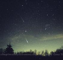 November 18  2001 Leonid Meteors  Photograph by Mark Pogany