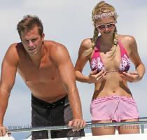 Aug 12  2009 Paris Hilton  her boyfriend Doug Reinhardt and her braided hair have entered the island of Bora Bora  The warrior princess was dressed in typical fighting gear  a sparkly headband and a