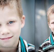 Meet Mason  Mason is five  Melt me heart  This is Karson