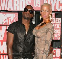 R?ng sao khoe s?c  Kanye West v� Amber Rose