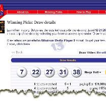 You ve won 3 prizes  but look at Entry No 7  Check the Mega Millions home site to see how much you ve won  Yep  It would have been $31 million