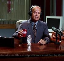 Of course  not all taglines need to be grammatically correct  It s artistic license at play except the ad features a celebrity with an unfitting name  Kelsey Grammer  you know  like grammar  Kelsey Grammer reprises his Dr  Frasier Crane role  He offers the advice that slower is better  His ex wife Lilith calls in to complain he never savored