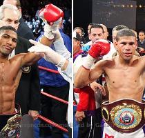 AP Photos    on Saturday  Jan  23  2010 in New York  Lopez won via TKO in the seventh round  Yuriorkis Gamboa   of Cuba  celebrates his victory against Rogers Mtagwa after a WBA