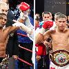 AP Photos    on Saturday  Jan  23  2010 in New York  Lopez won via TKO in the seventh round  Yuriorkis Gamboa   of Cuba  celebrates his victory against Rogers Mtagwa after a WBA