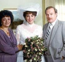 Terri Schiavo is shown in an undated family photo with her mother  Mary  and father Bob Photo  AP