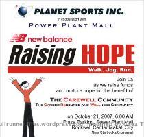 distance  Course will be the inner lane of Power Plant Mall  Call Maan of Planet Sports  898 1933  for details  Registration onsite only  Click here to download registration form