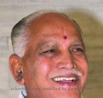 B S YEDDYURAPPA Karnataka Chief minister B  S  Yeddyurappa will continue as the chief minister of the state  Monday  the Bharatiya Janata Party  BJP  president Rajnath Singh told the reporters that