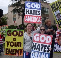 Confident and Proud of their word   actions  Westboro Baptist Church protesting the Oscars at Sunset   Highland | Photo by Snapshotboy via LAist Featured Photos on Flickr