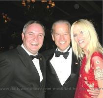 during a receiving line in the Blue Room of the White House before the State Dinner with Prime Minister Manmohan Singh of India  Nov  24  2009  Here are some more Michaele Salahi Photos  Above Photo   Michaele Salahi and husband Tareq Salahi with US Vice President Joe Biden