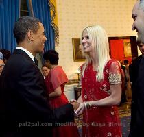 The Gatecrasher Couple No Strangers to Obama Here is the picture of Mrs  Taleq Salahi with the President at the recent state dinner  White House State Dinner 2009 Now check this out  More to the Gatecrashers story than first meets the eye