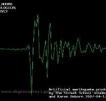 Photo Artificial earthquake APR19 The Street School Susan Newton 10 15AM Photo APR20 St Catherine School Karen Osborn 9 30AM  Lake Bixhoma 12 15PM