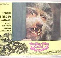 1964 hard plastic BLOOD RED  ZOO PIKS  unused   MINT  20 00 THE WOLFMAN  Spoon 1964 hard plastic Graveyard Gray  ZOO PIKS  unused   MINT  20 00 Lobby card  2 from THE BOY WHO CRIED WEREWOLF   1973 Universal Pictures  starring Kerwin Mathews  Nice closeup shot of the Werewolf s face  No holes  Near mint  15 00