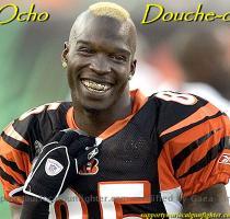 By Wyatt Earp | May 15  2009 The Cincinnati Bengals wide receiver has officially changed his name  From now on  you can call him  Ochocinco   Yeah  he s a big bag o  douche