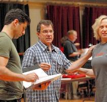 Tony Yazbeck  Charley Repole and Sally Wilfert