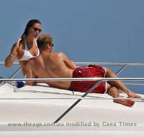 Public affair  Even basking in the Ibiza sun  Prince William and Kate Middleton cannot avoid the prying eyes of the cameras Photo  Solarpix com