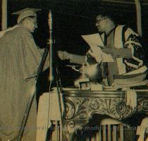 Ph D   Agra University D  Sc   Lucknow University