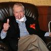 Thumbs up  Rog Apparently  the reports of his death were greatly exaggerated  Roger Ebert is expected to recover from complications from his latest round of cancer surgery  Still  no man is immortal  and he