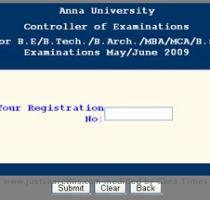 Click The Bellow Link For Your Result http   result annauniv edu result result html